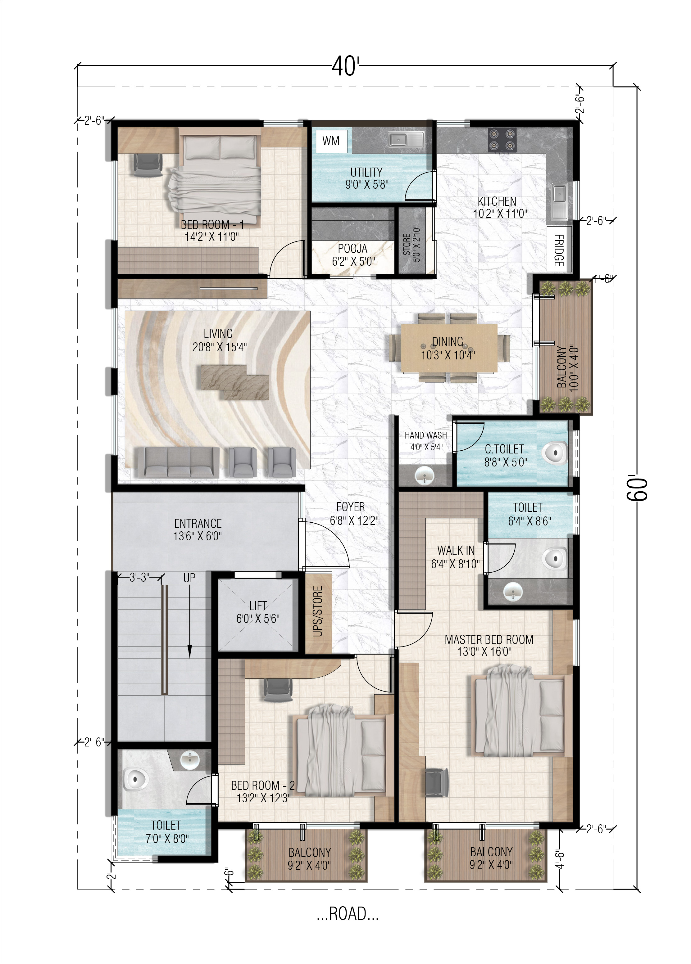 AIKYA GRANDEUR Floor Plan
